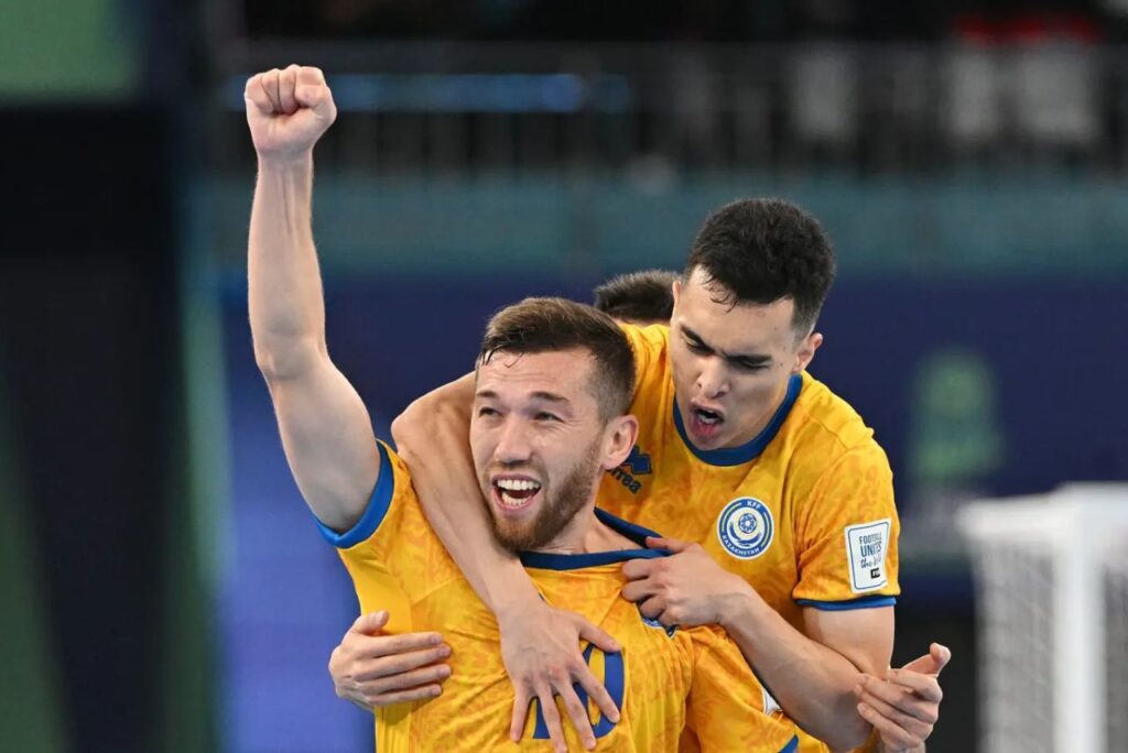 Portugal foi derrotado pelo Cazaquistão no Mundial de Futsal