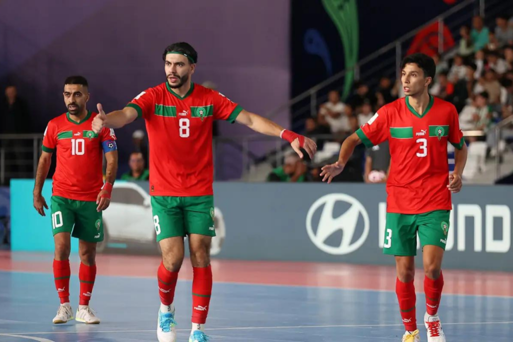 Marrocos bate Irã nas oitavas de final da Copa do Mundo de futsal