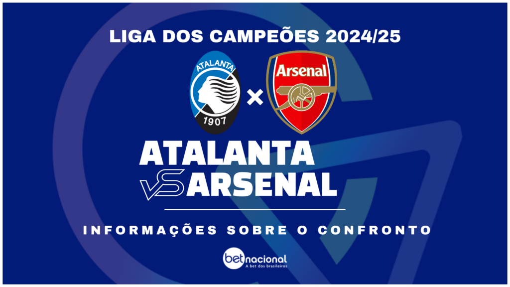 Atalanta x Arsenal - Liga dos Campeões 2024/25