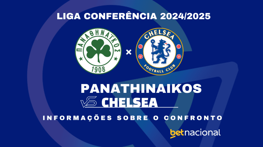 Panathinaikos x Chesea Liga Conferência 2024-2025