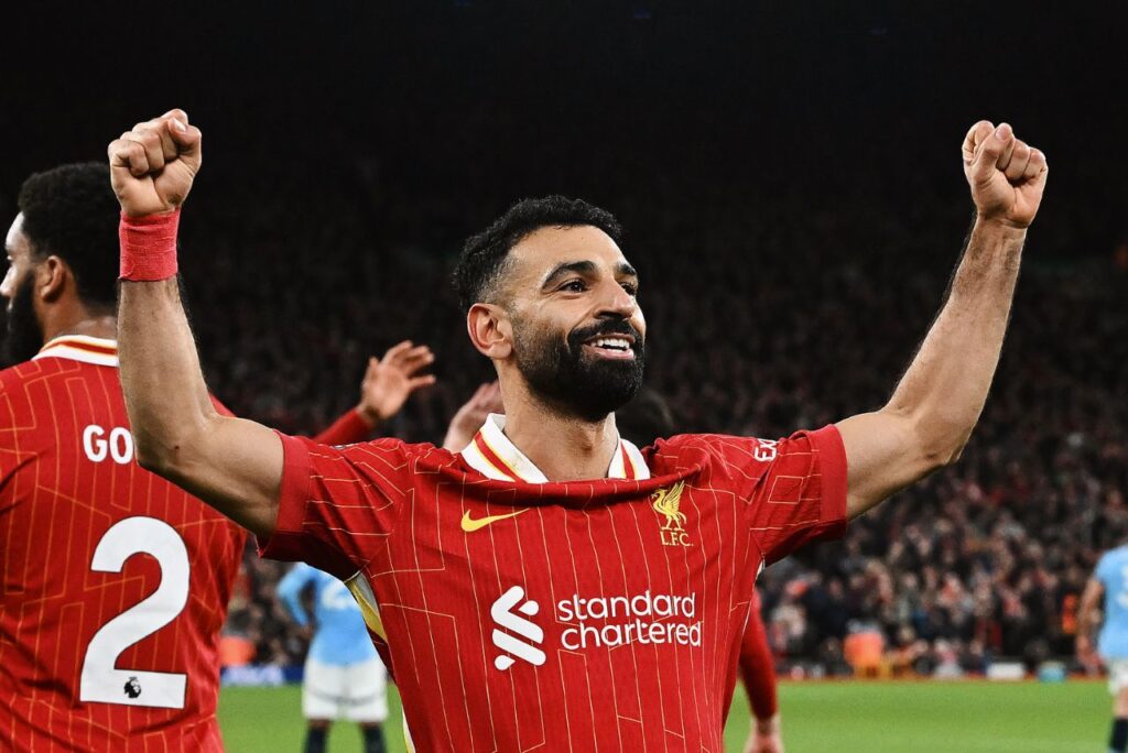 Salah marcou mais um gol pelo Liverpool