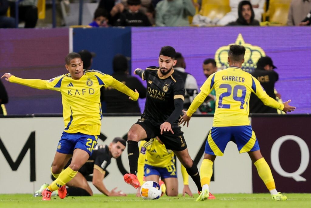 Al-Nassr foi derrotador pelo Al-Sadd na Liga dos Campeões da AFC (Foto: Reprodução)