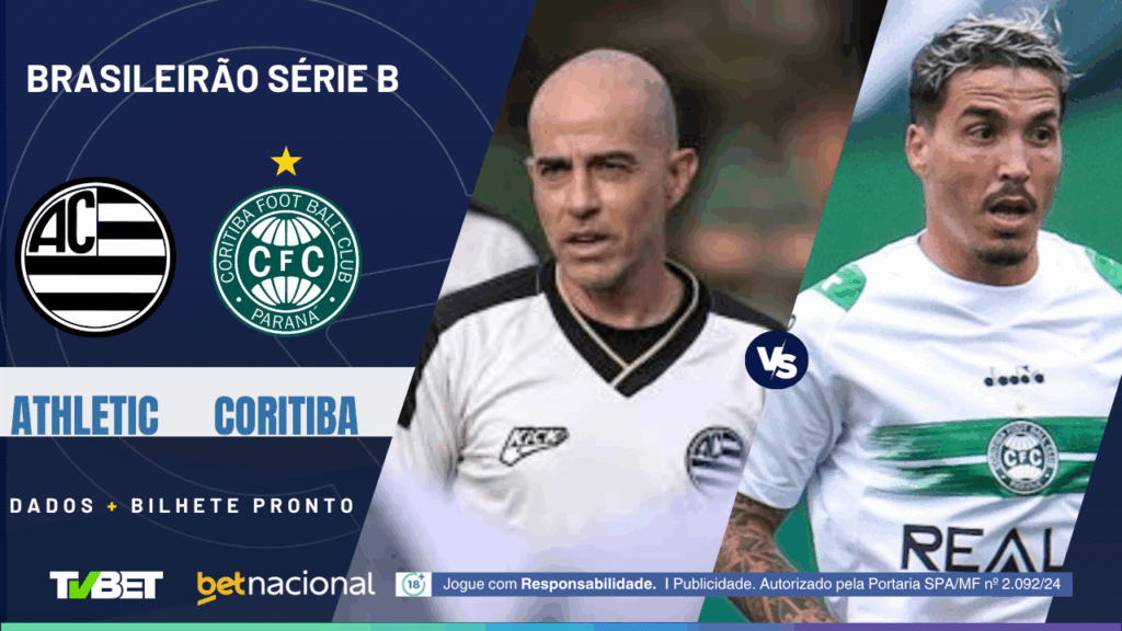 Athletic x Coritiba (Série B).